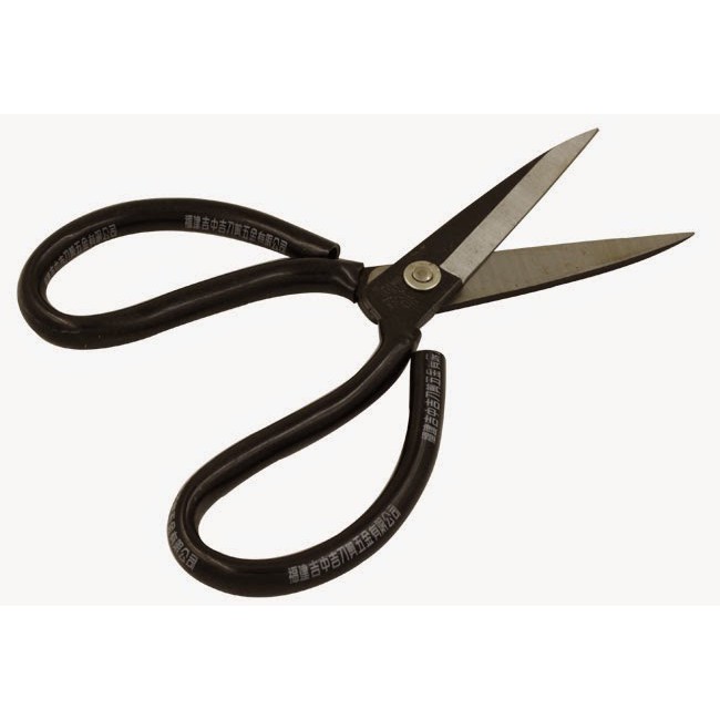 Kéo thép cắt đa năng bọc da đen loại nhỏ - Ảnh 5