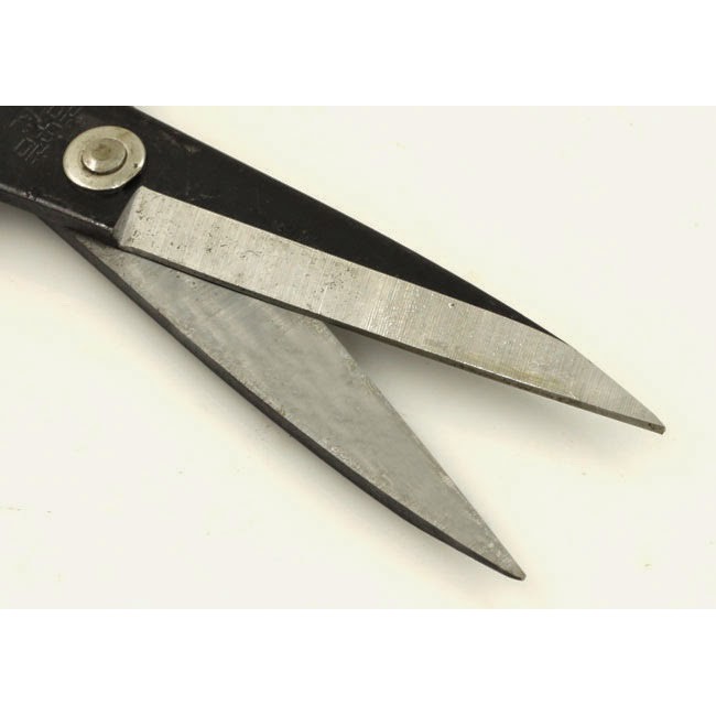 Kéo thép cắt đa năng bọc da đen loại nhỏ - Ảnh 3