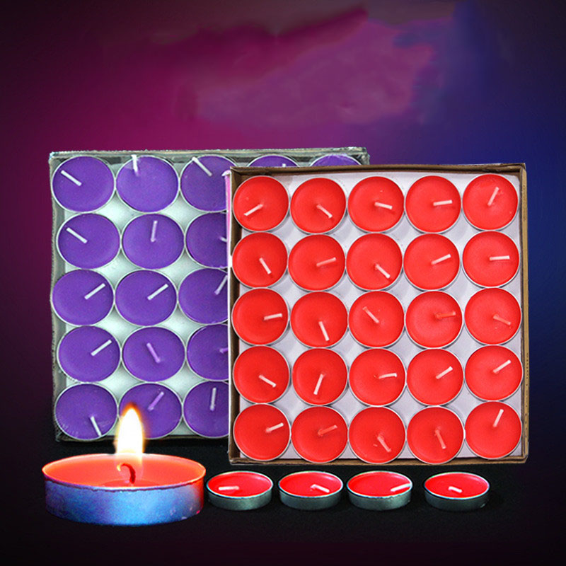 Set 50 Nến đốt xông tinh dầu, hâm nóng trà,cà phê, nến xếp hình trang trí sinh nhật, tỏ tình, cầu hôn , valentine - Ảnh 9