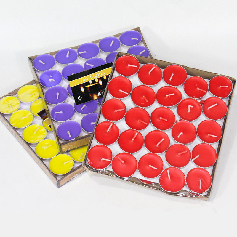 Set 50 Nến đốt xông tinh dầu, hâm nóng trà,cà phê, nến xếp hình trang trí sinh nhật, tỏ tình, cầu hôn , valentine - Ảnh 6