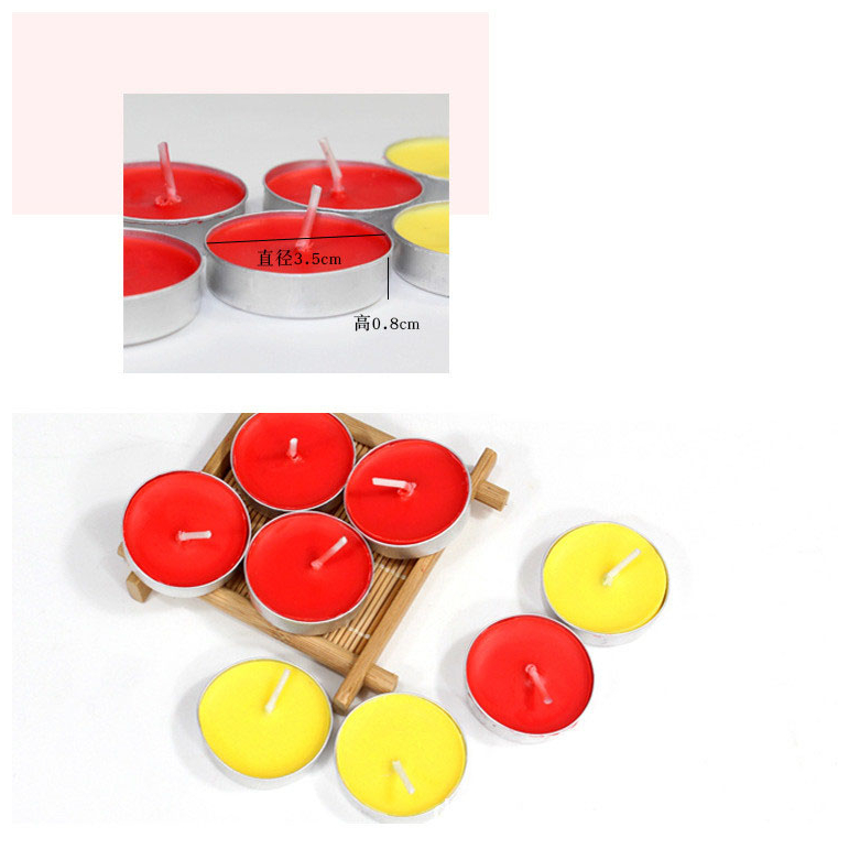 Set 50 Nến đốt xông tinh dầu, hâm nóng trà,cà phê, nến xếp hình trang trí sinh nhật, tỏ tình, cầu hôn , valentine - Ảnh 3