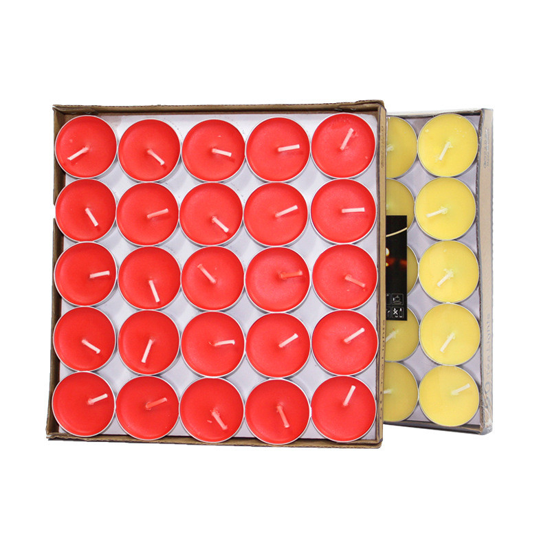 Set 50 Nến đốt xông tinh dầu, hâm nóng trà,cà phê, nến xếp hình trang trí sinh nhật, tỏ tình, cầu hôn , valentine