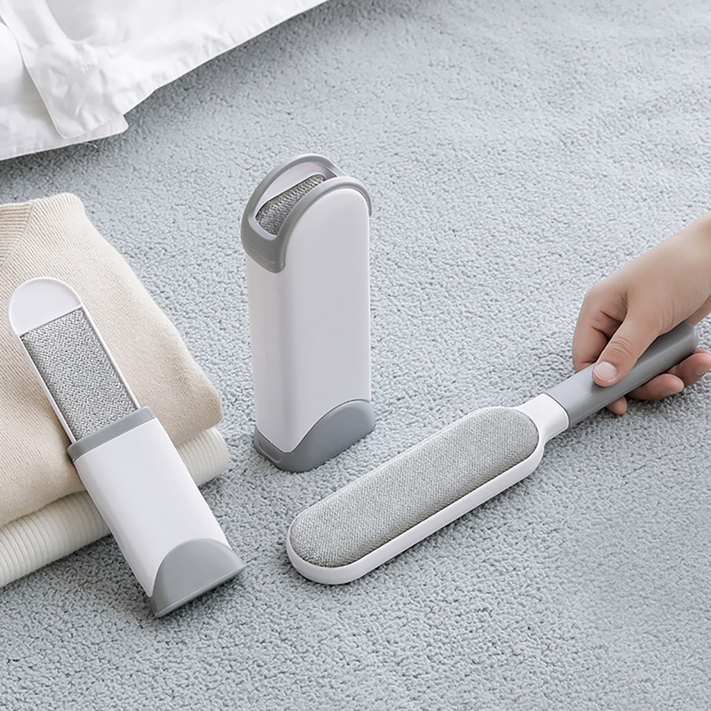 Dụng cụ quét bụi, lông xù (T32) quần áo thiết kế thông minh Chải Dọn Lông Tóc Dính Quần Áo Dọn Bụi Giường Sofa - Ảnh 8