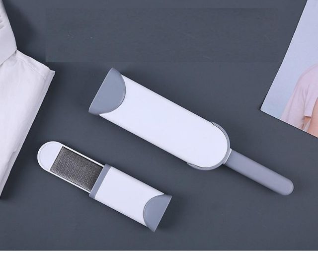 Dụng cụ quét bụi, lông xù (T32) quần áo thiết kế thông minh Chải Dọn Lông Tóc Dính Quần Áo Dọn Bụi Giường Sofa - Ảnh 4