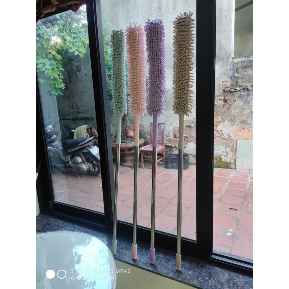 Chối Quét Bụi SAN HÔ Thông Minh, Dụng Cụ Quét Màng Nhện, Thu Gọn Và Kéo Dài Tiện Lợi - Ảnh 7