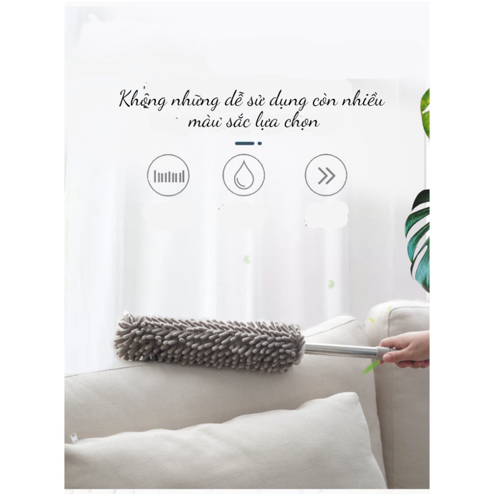 Chối Quét Bụi SAN HÔ Thông Minh, Dụng Cụ Quét Màng Nhện, Thu Gọn Và Kéo Dài Tiện Lợi - Ảnh 6