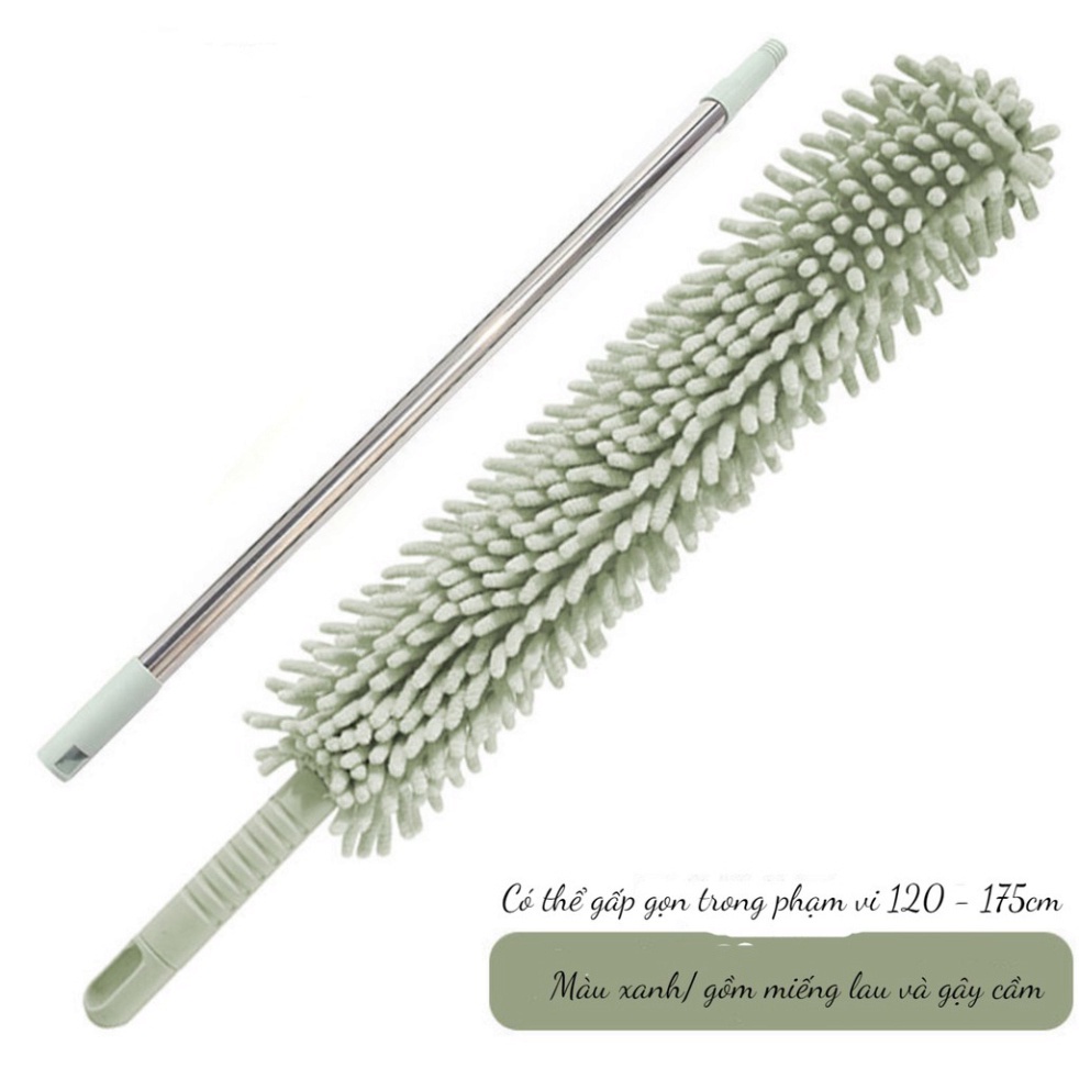 Chối Quét Bụi SAN HÔ Thông Minh, Dụng Cụ Quét Màng Nhện, Thu Gọn Và Kéo Dài Tiện Lợi - Ảnh 5