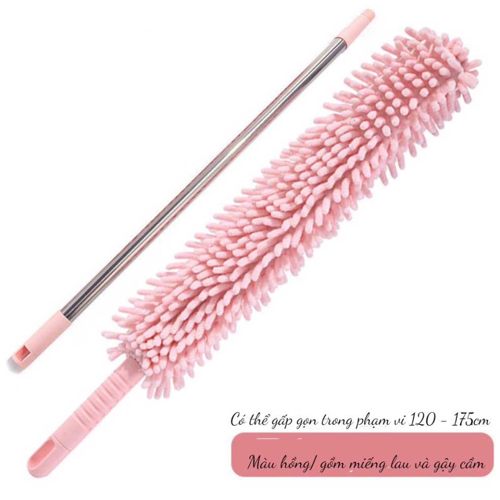 Chối Quét Bụi SAN HÔ Thông Minh, Dụng Cụ Quét Màng Nhện, Thu Gọn Và Kéo Dài Tiện Lợi - Ảnh 4