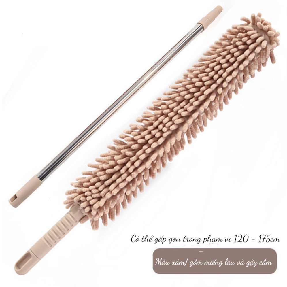 Chối Quét Bụi SAN HÔ Thông Minh, Dụng Cụ Quét Màng Nhện, Thu Gọn Và Kéo Dài Tiện Lợi