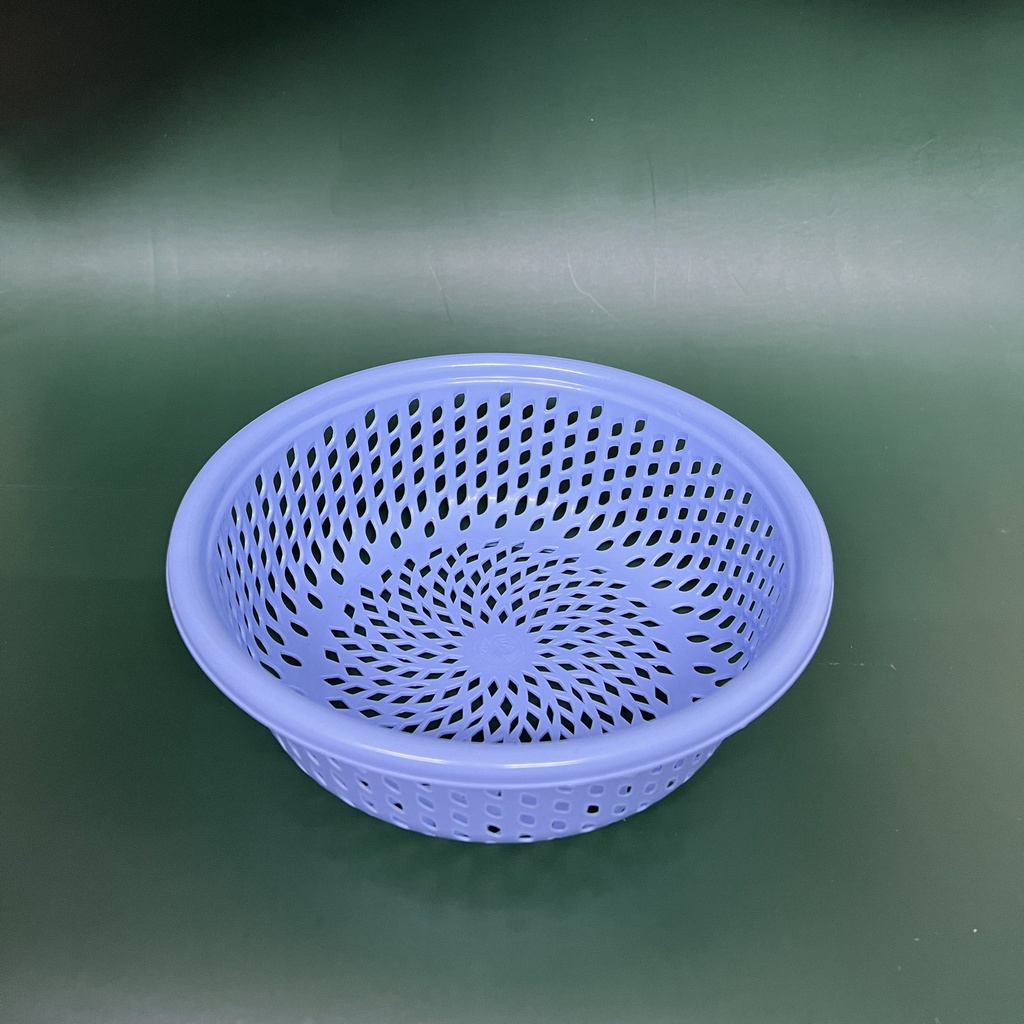 Rổ Nhựa Tròn 20cm Đựng Rau Củ Vật Dụng Đa Năng - Ảnh 2