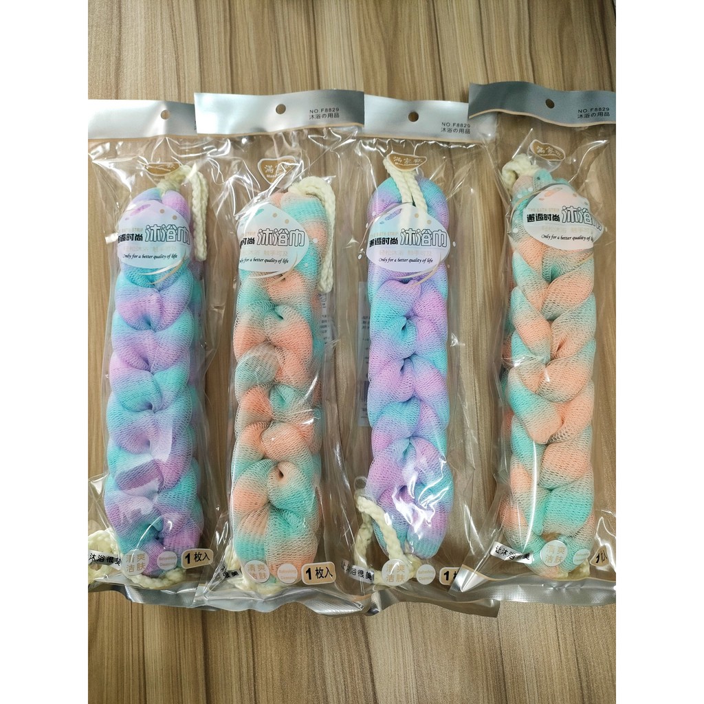 Bông Tắm Dây Dài Tạo Bọt Cao Cấp, Chất Liệu Lưới Tắm Nhập Khẩu Cao Cấp Và An Toàn Cho Sức Khỏe - Ảnh 2