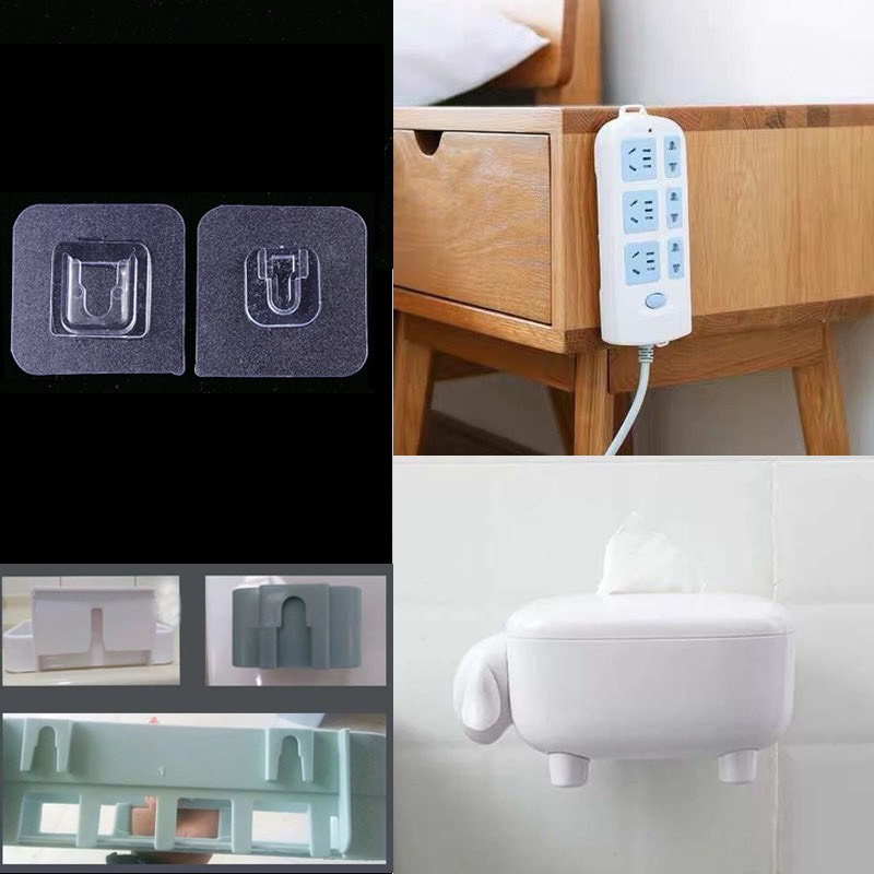 SET 5 Miếng Dán Tường Kệ Góc, Miếng Dán Thay Thế Kệ Hình Chữ Nhật Kệ Góc Nhà Tắm (Được Chọn Mẫu) - Ảnh 8