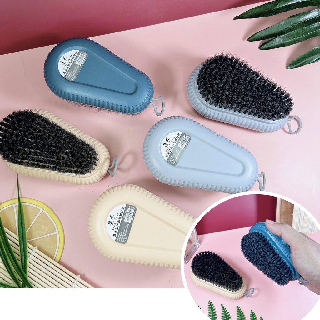 Bàn Chải Phòng Tắm Hạt Đậu Phong Cách Bắc Âu Sợi Cao Cấp - Ảnh 9