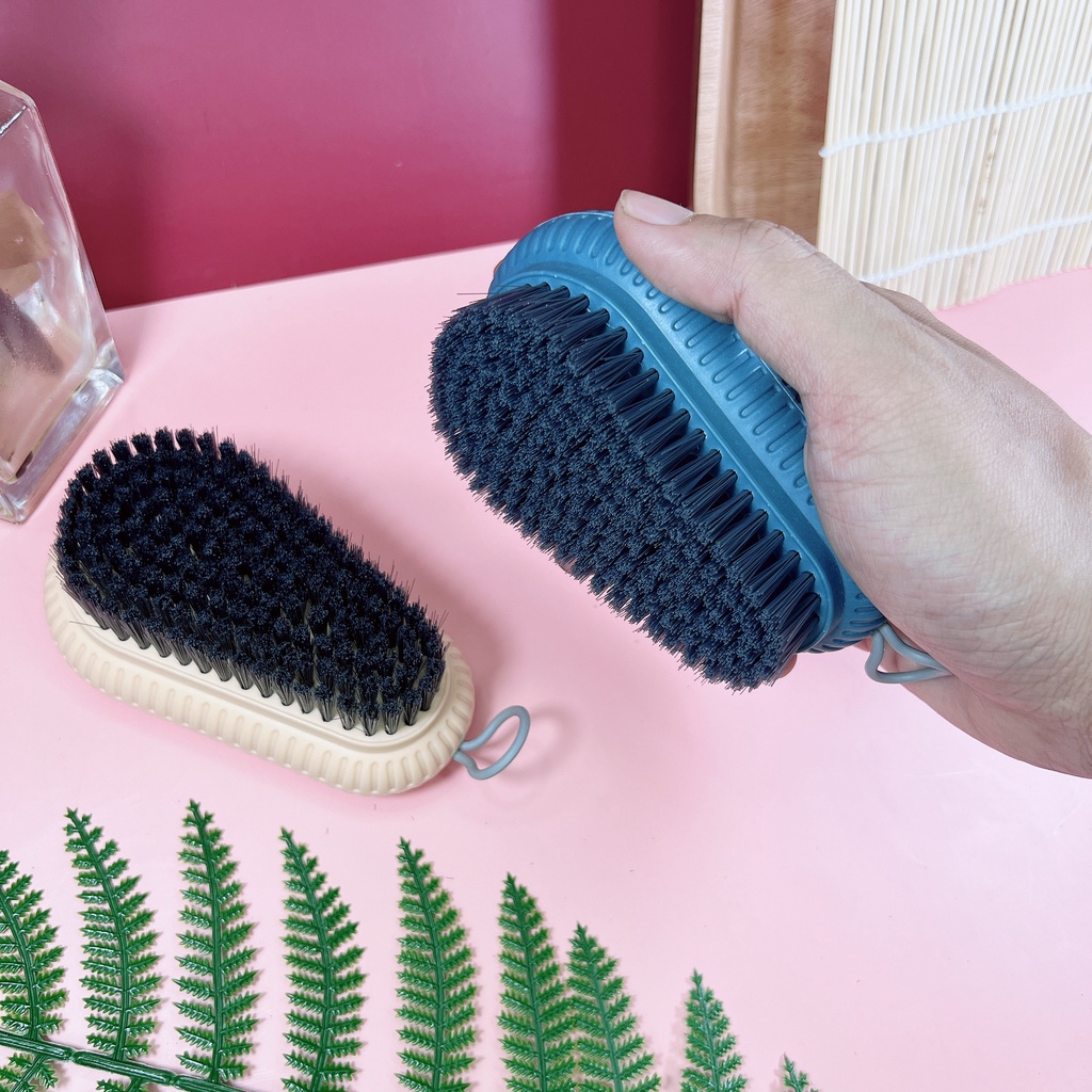 Bàn Chải Phòng Tắm Hạt Đậu Phong Cách Bắc Âu Sợi Cao Cấp - Ảnh 8