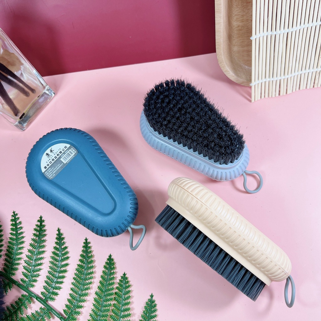 Bàn Chải Phòng Tắm Hạt Đậu Phong Cách Bắc Âu Sợi Cao Cấp - Ảnh 6
