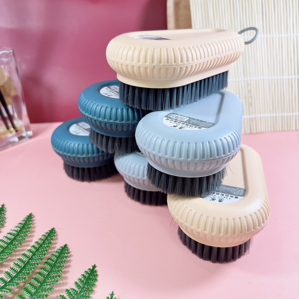 Bàn Chải Phòng Tắm Hạt Đậu Phong Cách Bắc Âu Sợi Cao Cấp - Ảnh 5