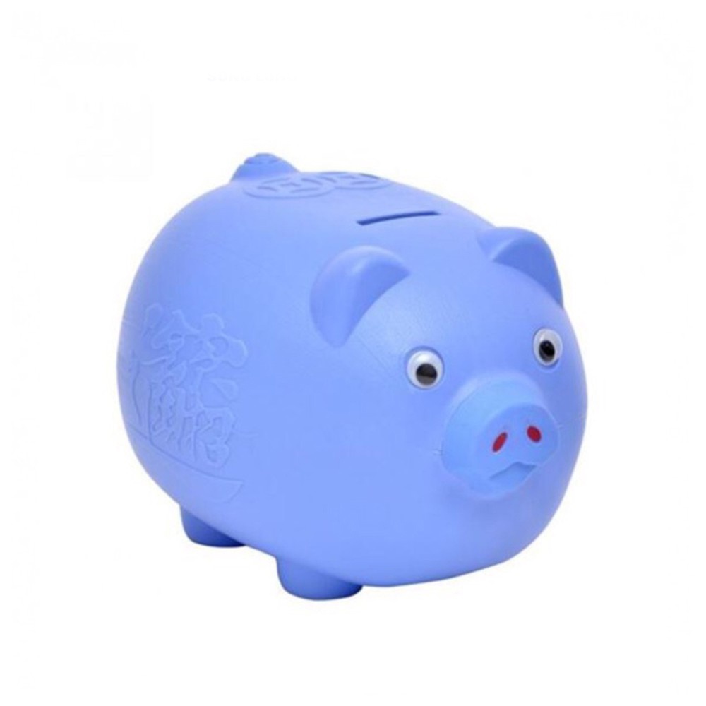 Heo Nhựa tiết kiệm tiền cho bé nhiều màu siêu dễ thương - Ảnh 3