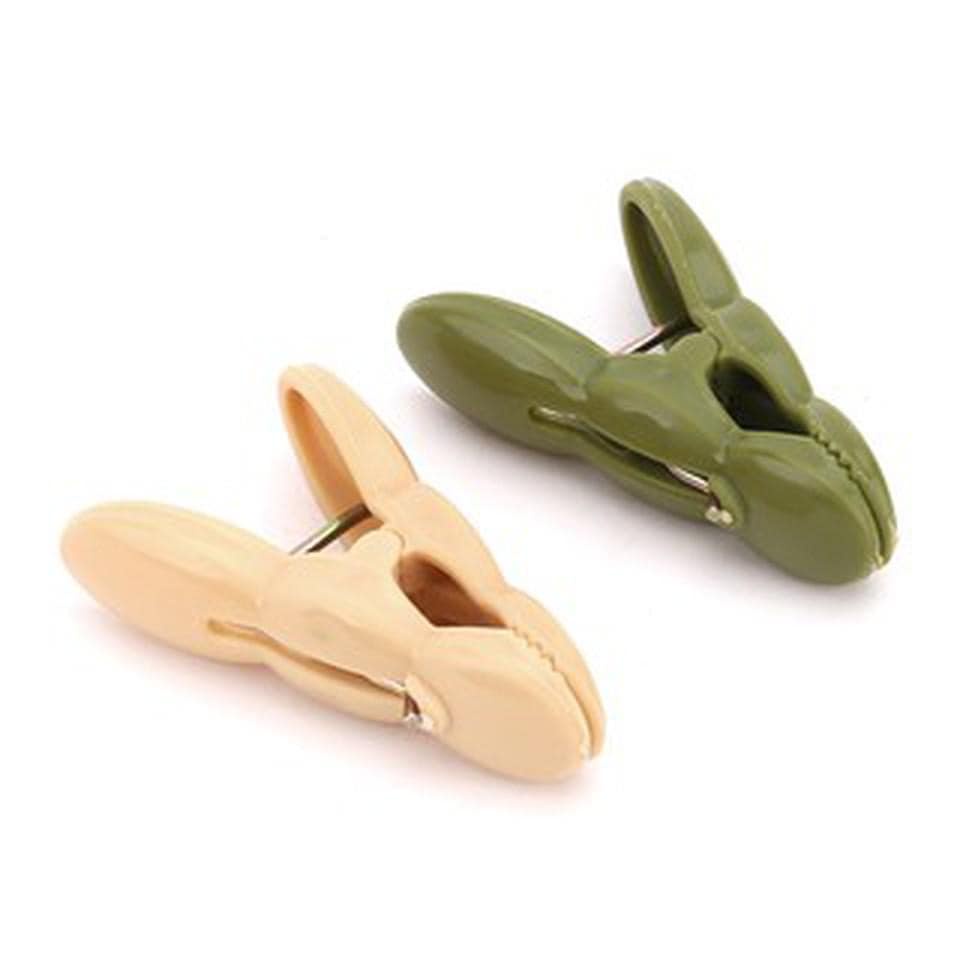 Set 20 Kẹp HÌNH ĐẬU PHỌNG Răng Cưa Giữ Quần Áo Chống Rơi Tiện Lợi - Ảnh 3