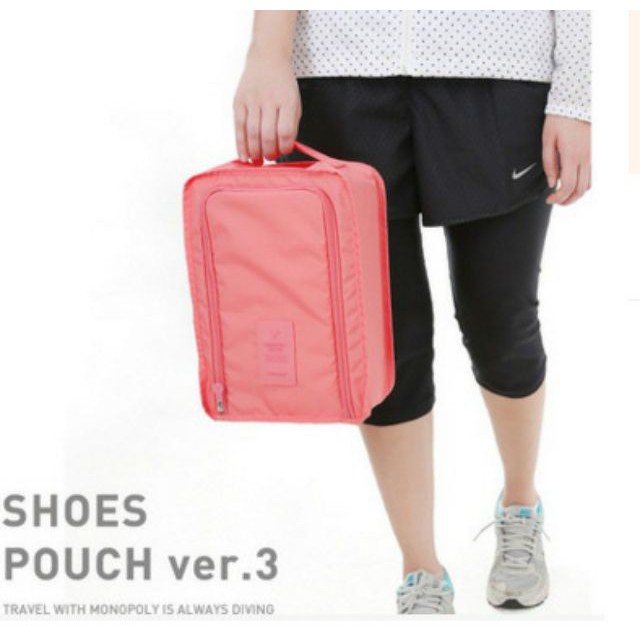 Giỏ Đựng Giày Gấp Gọn Thể Thao Du Lịch Tiện Lợi Mẫu Mới Q2 - 30x21x11cm - Ảnh 7