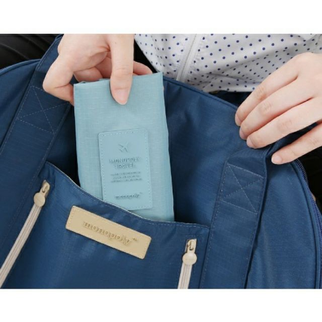 Giỏ Đựng Giày Gấp Gọn Thể Thao Du Lịch Tiện Lợi Mẫu Mới Q2 - 30x21x11cm - Ảnh 4