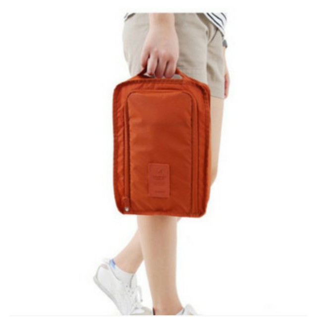 Giỏ Đựng Giày Gấp Gọn Thể Thao Du Lịch Tiện Lợi Mẫu Mới Q2 - 30x21x11cm - Ảnh 3