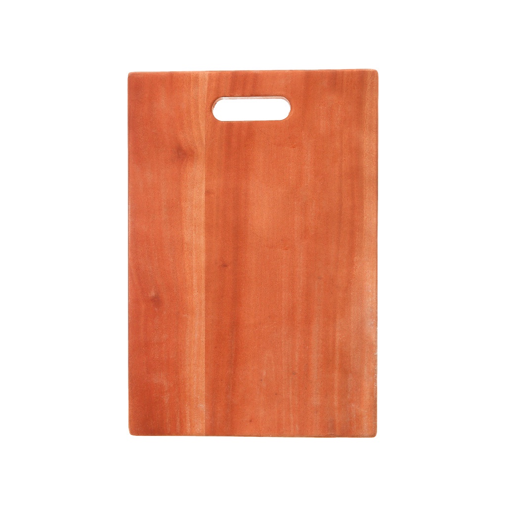 Thớt Gỗ Xà Cừ Nguyên Khối Chữ Nhật Dày 2cm (20X28X2cm) - Ảnh 2