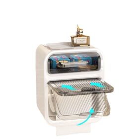 Hộp Đựng Giấy Vệ Sinh 2 Tầng (A10) Cao Cấp Hộp Đựng Giấy Hộp Giấy Vệ Sinh Có Kệ Để Điện Thoại