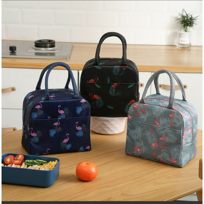Túi giữ nhiệt HÌNH HẠC- Túi đựng hộp cơm- Hàng cao cấp dày - Ảnh 9