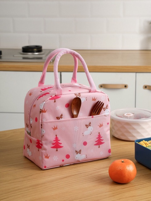 Túi giữ nhiệt HÌNH HẠC- Túi đựng hộp cơm- Hàng cao cấp dày - Ảnh 7