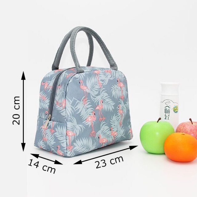 Túi giữ nhiệt HÌNH HẠC- Túi đựng hộp cơm- Hàng cao cấp dày - Ảnh 6
