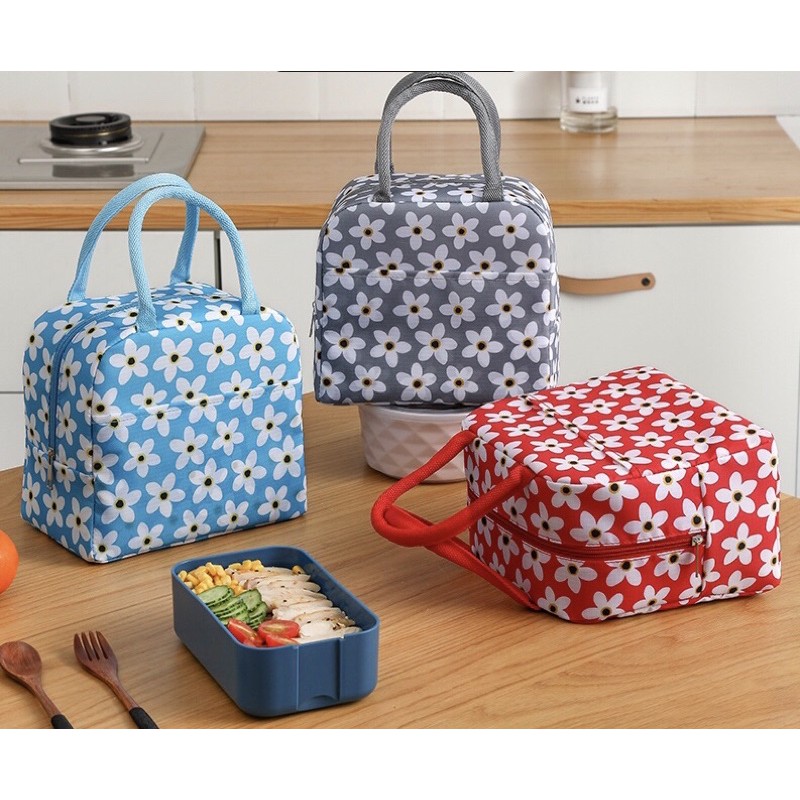 Túi giữ nhiệt HÌNH HẠC- Túi đựng hộp cơm- Hàng cao cấp dày - Ảnh 2