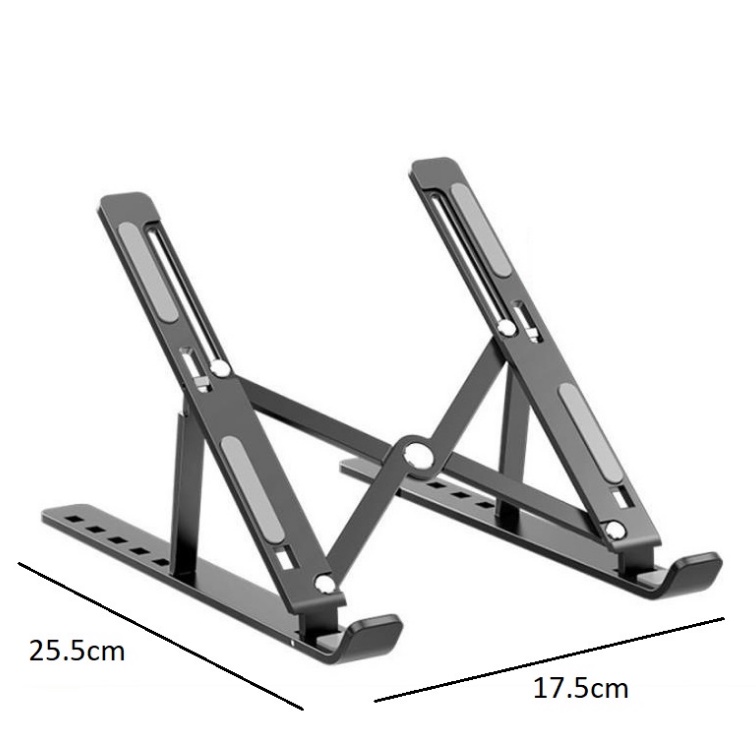 Giá đỡ LAPTOP, MACBOOK, IPAD (K3) bằng nhôm có thể điều chỉnh được độ cao, đế tản nhiệt kê laptop nhôm - Ảnh 8