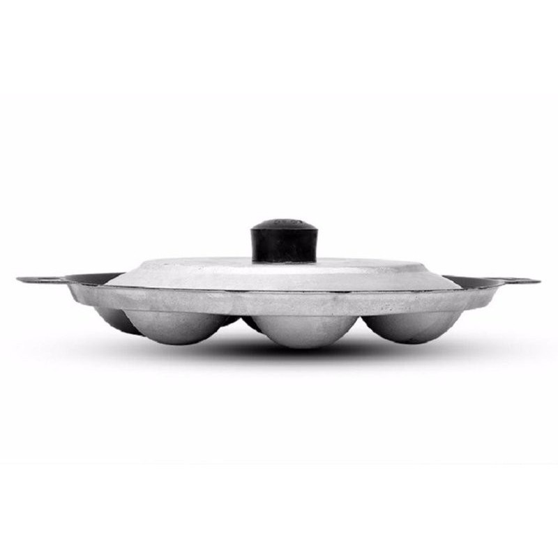 Khuôn Bánh Khọt 7 Lỗ Men Chống Dính Loại Dày