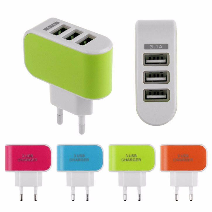 CỐC SẠC 3 CỔNG USB - Ảnh 3