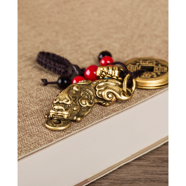 Móc Khoá Phong Thuỷ Tỳ Hưu Chiêu Tài