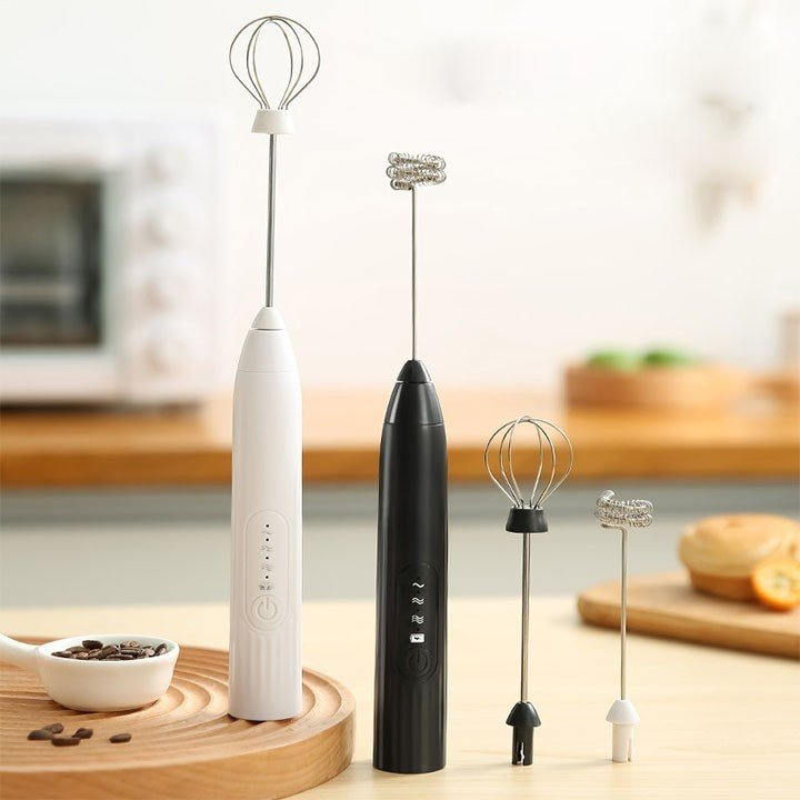 Máy Đánh Trứng (T79), Trộn, Tạo Bọt Cà Phê Mini WHISK Chạy Điện Cầm Tay Tiện Lợi - Ảnh 9