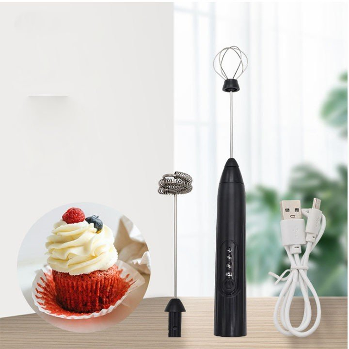 Máy Đánh Trứng (T79), Trộn, Tạo Bọt Cà Phê Mini WHISK Chạy Điện Cầm Tay Tiện Lợi - Ảnh 3