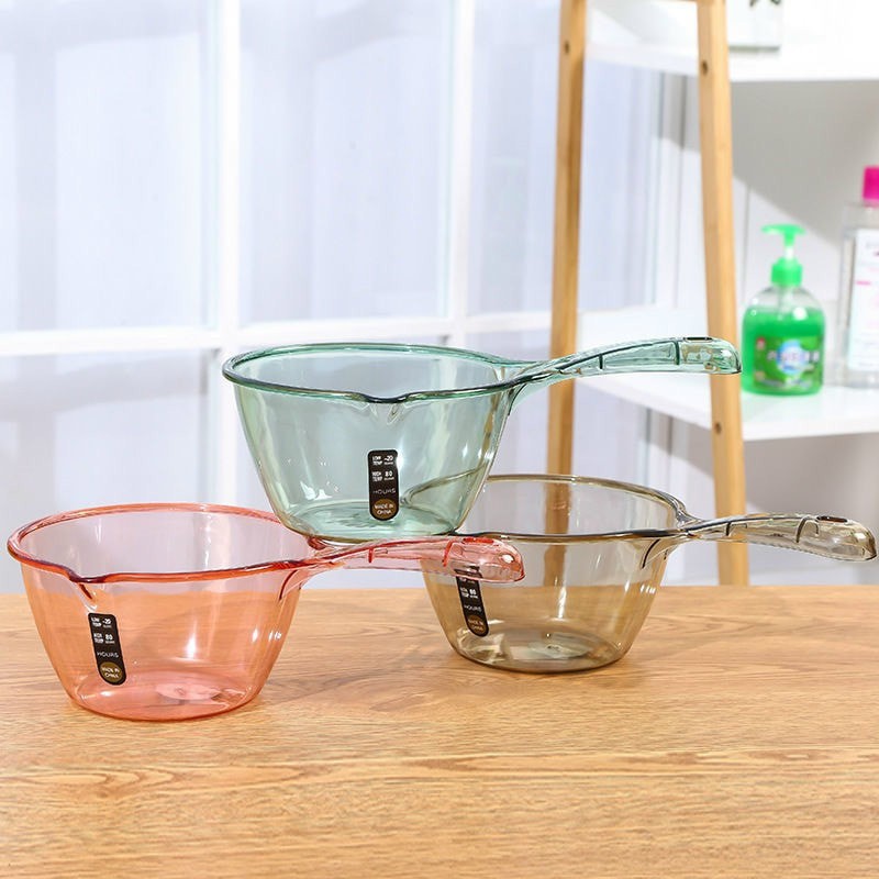 Gáo Múc Nước (L22) Phong cách Hàn Quốc Bằng Nhựa Trong Suốt sang trọng - Ảnh 9