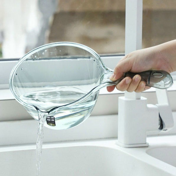 Gáo Múc Nước (L22) Phong cách Hàn Quốc Bằng Nhựa Trong Suốt sang trọng - Ảnh 7