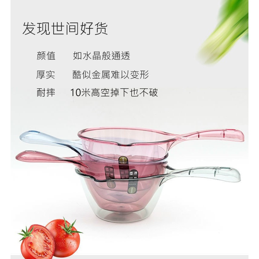 Gáo Múc Nước (L22) Phong cách Hàn Quốc Bằng Nhựa Trong Suốt sang trọng - Ảnh 3