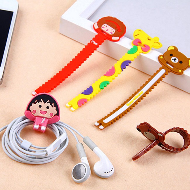 Dụng Cụ Thu Gọn Dây Điện Hình Thú Hoạt Hình - Ảnh 2