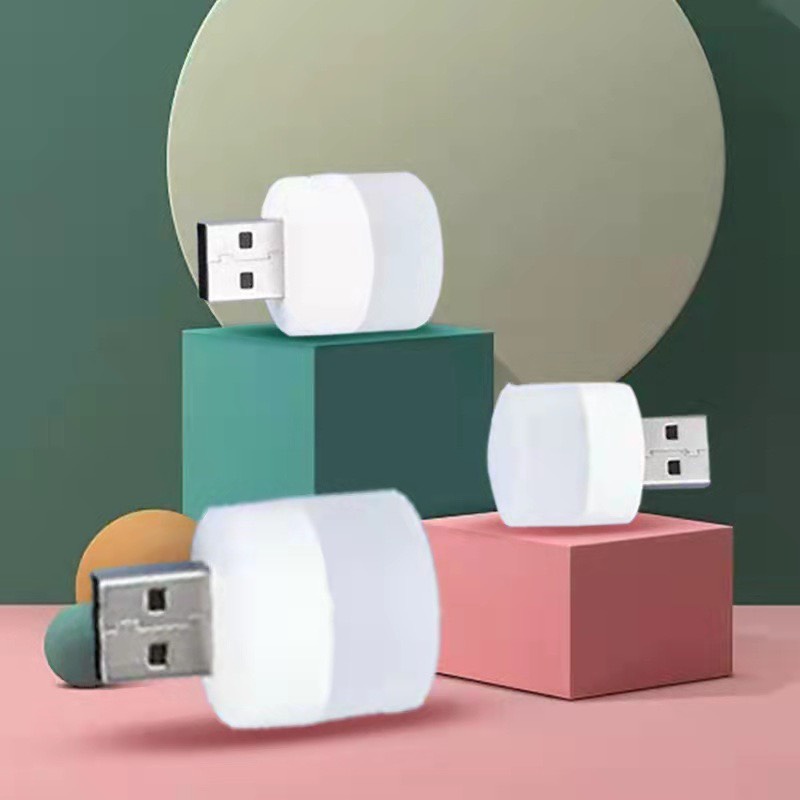 Đèn ngủ led USB Tròn bỏ túi tiện dụng - Ảnh 5
