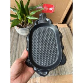 Dĩa chảo CHÚ TRÂU Hộp Kim Nhôm men chống dính VÂN CHẤM BI chiên nướng chống dính bò né