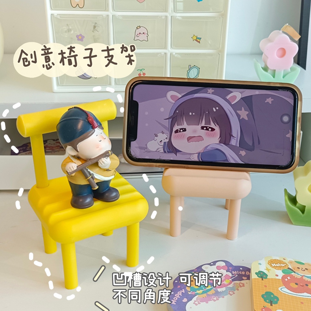 Giá Đỡ Điện Thoại Để Bàn HÌNH CÁI GHẾ tiện lợi - Ảnh 4