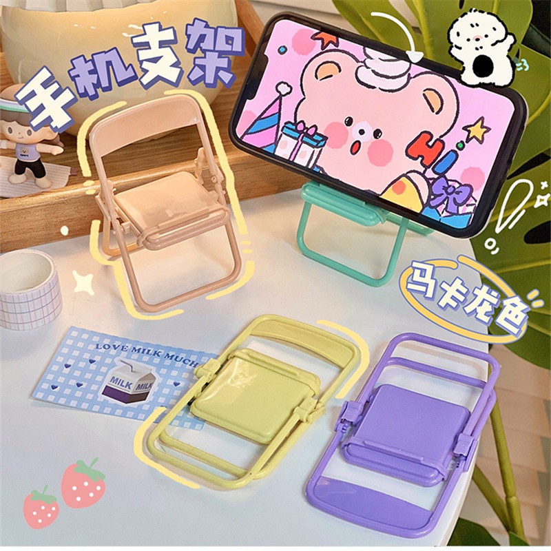 Giá Đỡ Điện Thoại Để Bàn HÌNH CÁI GHẾ tiện lợi - Ảnh 3