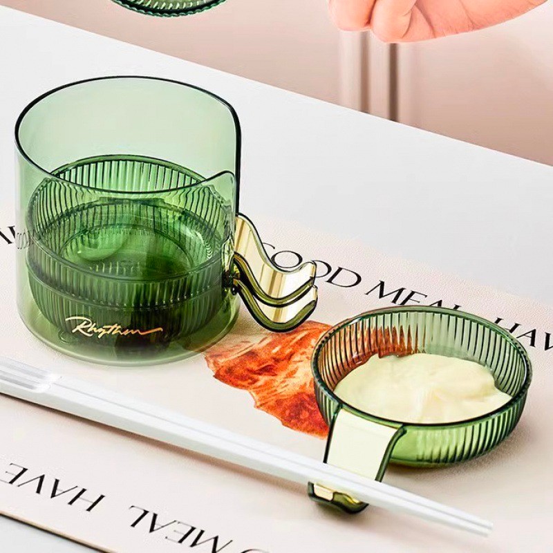 Combo 4 Chén acrylic kiểu Bắc Âu Đĩa Nhỏ Đựng Nước Chấm, Khay Để Gia Vị Nước Mắm, Tương Ớt, Xì Dầu - Ảnh 8