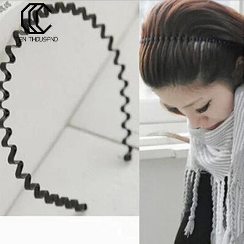 Băng đô lượn sóng băng thép phong cách thể thao cá tính cho nam và nữ - Ảnh 4