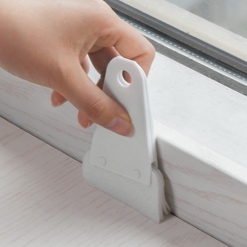 Chổi lau lồng quạt, vệ sinh kẽ bàn phím, viền cửa sổ chuyên dụng tiện lợi - Ảnh 5