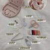 HỘP KIM CHỈ GẤP GỌN (C26) Đa Năng Hoạt Hình Syle Hàn Quốc - Bộ Dụng Cụ Kim Chỉ May Vá Mini Bỏ Túi