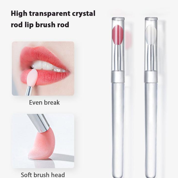 Cọ Tô Son Môi, Son Dưỡng (S11) Bằng Silicon Tiện Lợi, Thiết Kế Cán Dài Sang Trọng, An Toàn Cho Sức Khoẻ - Ảnh 8